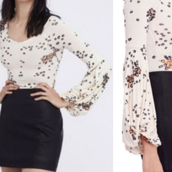 Free People-To The Tropics Tee.. Size L - Picture 12 of 12